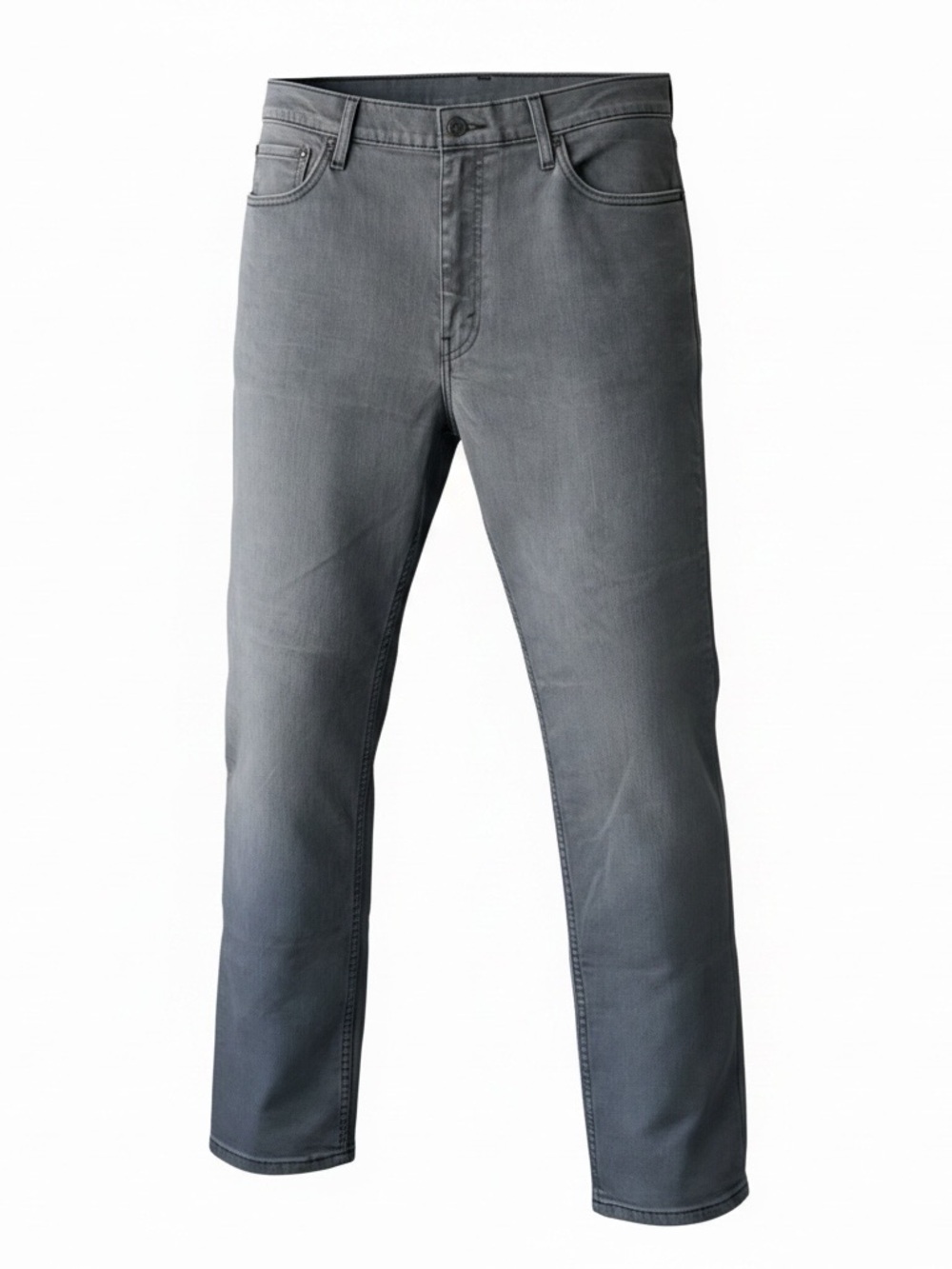 Levi’s Strauss & Co Men's 511 Gray Straight-Leg Jeans W40 L32